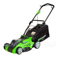 Газонокосилка аккумуляторная GreenWorks G40LM40 3 Ач в Архангельске