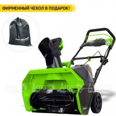 Снегоуборщик аккумуляторный GreenWorks GD40SB в Архангельске