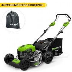 Газонокосилка аккумуляторная GreenWorks GD40LM46SP (без батареи и зарядного устройства) в Архангельске