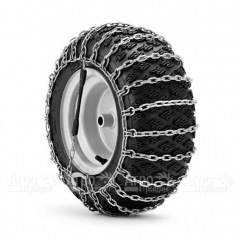 Снежные цепи на колеса 18" пара для тракторов Husqvarna TC138, TS138 в Архангельске