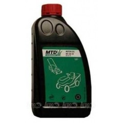 Масло MTD SAE 10W-30, 1 л для 4-х тактных двигателей в Архангельске