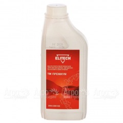 Масло полусинтетическое Elitech 2004.000100 1 л для смазки цепей в Архангельске