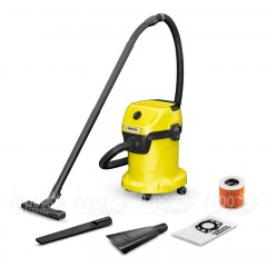 Хозяйственный пылесос Karcher WD 3 V-17/4/35 + Nozzles в Архангельске