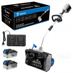 Снегоуборщик аккумуляторный DEKO ST40 2х4 Ач в Архангельске