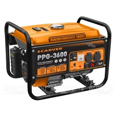Бензогенератор Carver PPG-3600 2.5 кВт в Архангельске