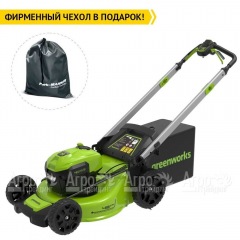 Газонокосилка аккумуляторная GreenWorks GD40LM48SPК4 в Архангельске