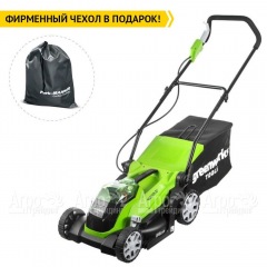 Газонокосилка аккумуляторная GreenWorks G-Max G40LM35K2 40V 35 см в Архангельске