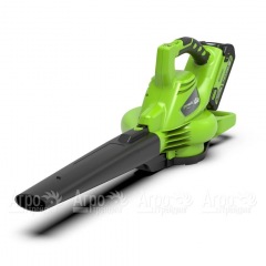 Воздуходувка аккумуляторная GreenWorks G-Max GD40BV 40V 280 км/ч (без батареи и зарядного устройства) в Архангельске