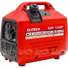 Бензогенератор инверторный Elitech БИГ 1100Р 1 кВт в Архангельске