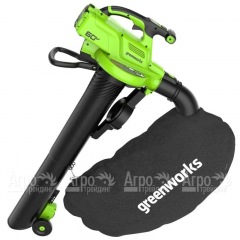 Воздуходувка аккумуляторная GreenWorks GD60BVII (без аккумулятора и зарядного устройства) в Архангельске