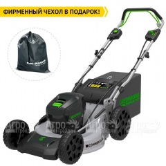 Газонокосилка аккумуляторная GreenWorks GC82LM46SPK5 в Архангельске