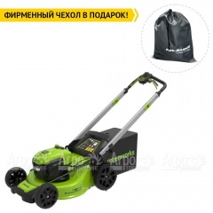 Газонокосилка аккумуляторная GreenWorks GD40LM48SP 8 Ач в Архангельске