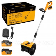 Снегоуборщик аккумуляторный DEKO ST21V 2х5 Ач в Архангельске