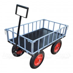 Тележка Sadovodcart четырехколесная с откидными бортами в Архангельске