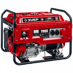 Бензогенератор Зубр СБ-7000Е-3 7 кВт с электростартером в Архангельске