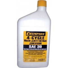 Масло моторное Champion SAE 30 1 л для 4-х тактных двигателей в Архангельске