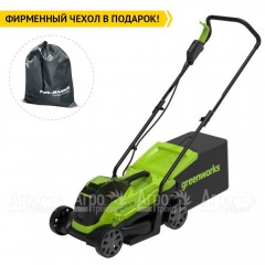 Газонокосилка аккумуляторная GreenWorks GD24LM33K2 в Архангельске