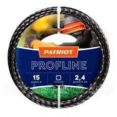 Леска триммерная Patriot Profline D 2.4 мм L 15 м в Архангельске