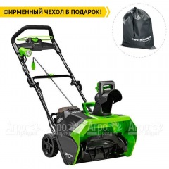 Снегоуборщик аккумуляторный GreenWorks GD40STK5 5 Ач в Архангельске