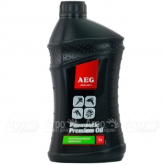 Масло пневматическое минеральное AEG Pneumatic oil 1 л для компрессоров в Архангельске