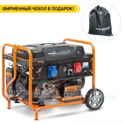 Бензогенератор Daewoo GDA 8500 DPE-3 DUAL POWER 220-380 7 кВт в Архангельске