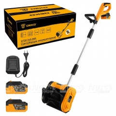 Снегоуборщик аккумуляторный DEKO ST20 2х5 Ач в Архангельске