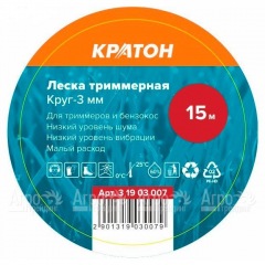 Леска триммерная Кратон Круг-3 мм в Архангельске