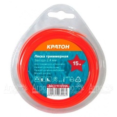Леска триммерная Кратон Звезда-2.4 мм в Архангельске