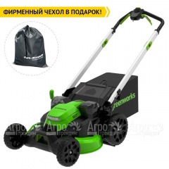 Газонокосилка аккумуляторная GreenWorks GD60LM61 (без аккумулятора и зарядного устройства) в Архангельске