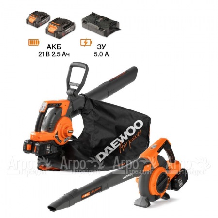 Воздуходувка аккумуляторная Daewoo DABL 9042Li SET в Архангельске