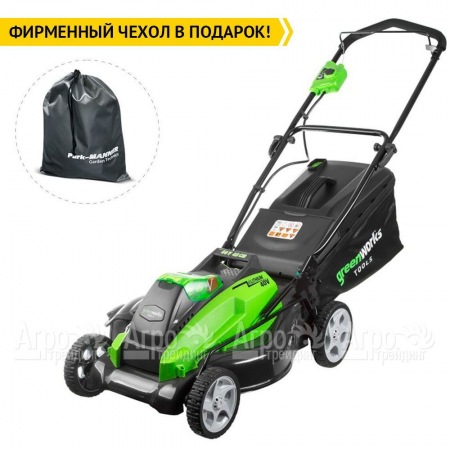 Газонокосилка аккумуляторная GreenWorks G40LM45K4 в Архангельске