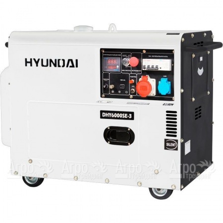 Дизельгенератор Hyundai DHY 6000SE-3 5 кВт  в Архангельске