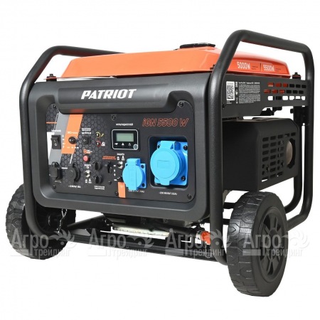 Бензиновый генератор инверторный Patriot iGN 5500 W 5 кВт в Архангельске