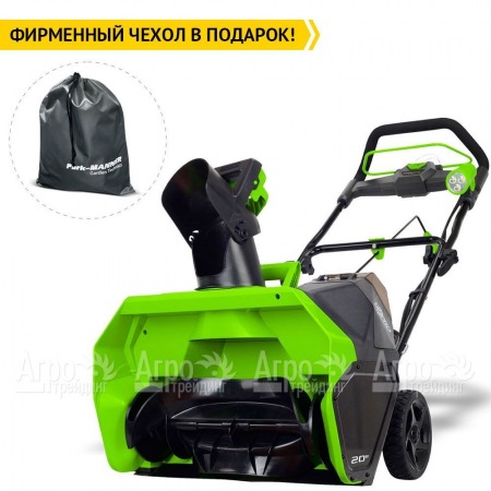 Снегоуборщик аккумуляторный GreenWorks GD40SB в Архангельске