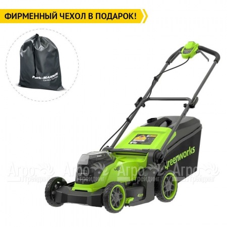 Газонокосилка аккумуляторная GreenWorks GD24X2LM411 (без аккумулятора и зарядного устройства) в Архангельске