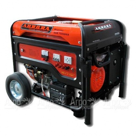 Бензогенератор Aurora AGE-7500 DSX 6 кВт в Архангельске