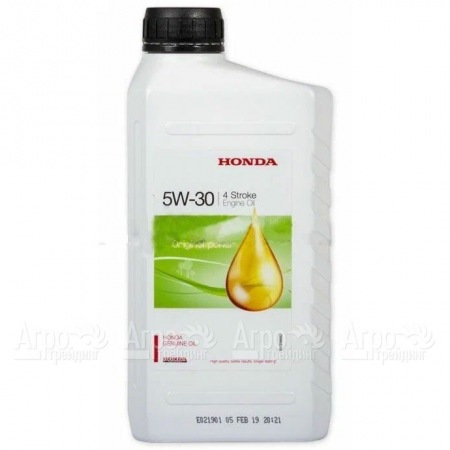 Масло моторное Honda 5W30 1 л для 4-х тактных двигателей в Архангельске