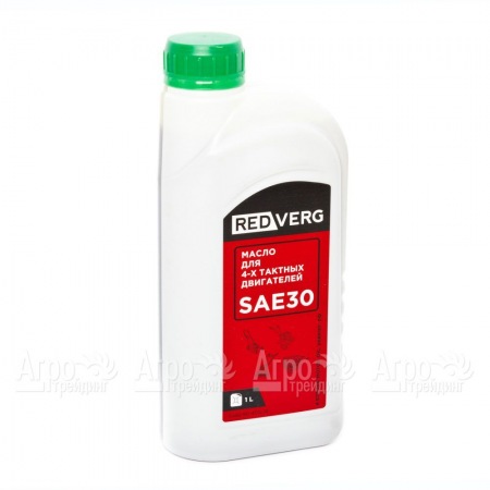 Масло минеральное RedVerg SAE 30 1 л для 4-х тактных двигателей в Архангельске
