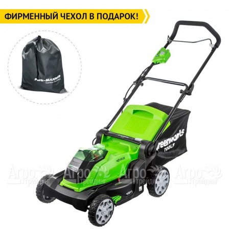 Газонокосилка аккумуляторная GreenWorks G40LM41K4  в Архангельске