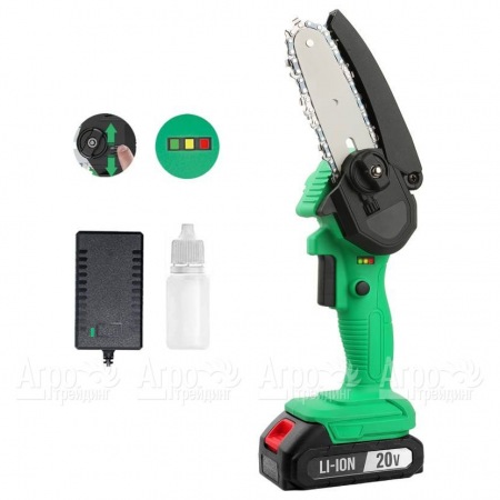 Аккумуляторная пила Zitrek GreenSaw 20 4" (1 аккумулятор) в Архангельске