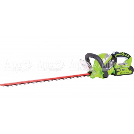 Аккумуляторный кусторез GreenWorks G-Max G40HT61K2 40V 61 см (без батареи и зарядного устройства) в Архангельске