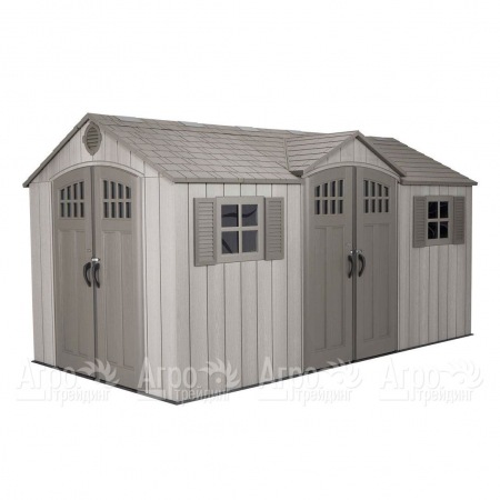 Пластиковый сарай LifeTime WoodLook 15х8  в Архангельске