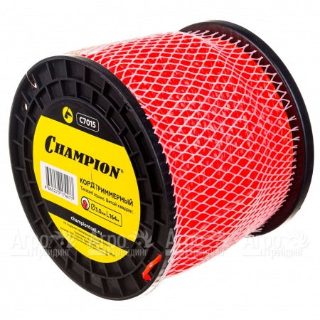 Корд триммерный Champion Twisted Square 3.0мм, 164м (витой квадрат)+нож  в Архангельске
