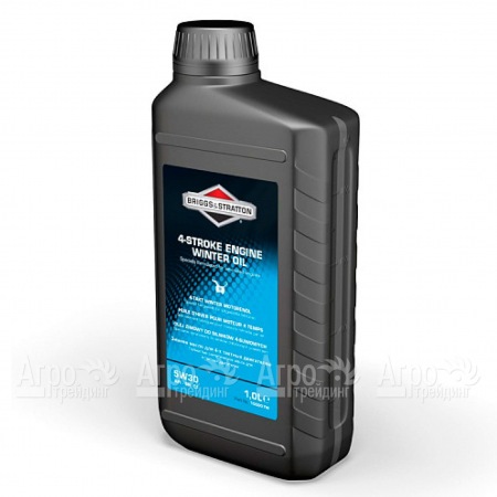 Масло синтетическое зимнее Briggs&#38;Stratton SAE 5W30 1 л для 4-тактных двигателей в Архангельске