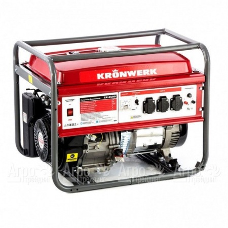 Бензогенератор Kronwerk LK 6500 5 кВт в Архангельске