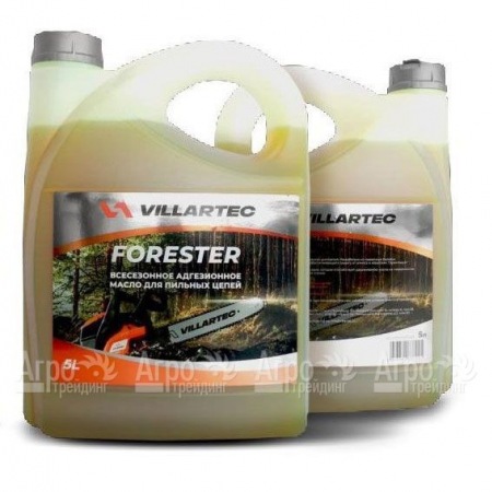 Всесезонное адгезионное масло Villartec Forester 5 л для пильных цепей в Архангельске
