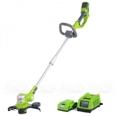 Аккумуляторный триммер GreenWorks G24ST30MK2 в Архангельске