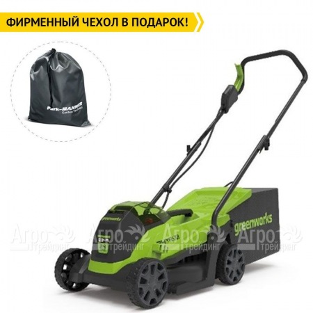 Газонокосилка аккумуляторная GreenWorks GD24LM33K4 в Архангельске