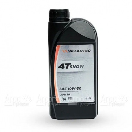 Масло моторное зимнее Villartec 4T Snow SAE 10W-30, 1 л для 4-х тактных двигателей в Архангельске