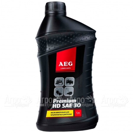 Масло AEG Premium HD SAE 30 API SJ/CF 1 л для 4-х тактных двигателей в Архангельске